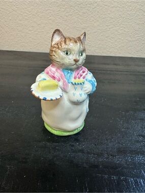 Vintage Beatrix Potter “Ribby” Cat Figurine.